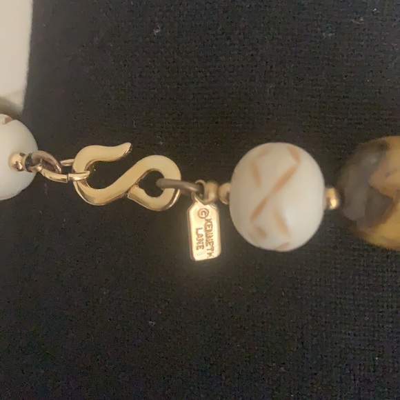 Kenneth Lane-Matching Necklace & Earrings - Picture 6 of 7